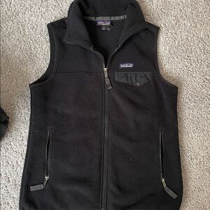 Patagonia Midnight Black Fleece Vest